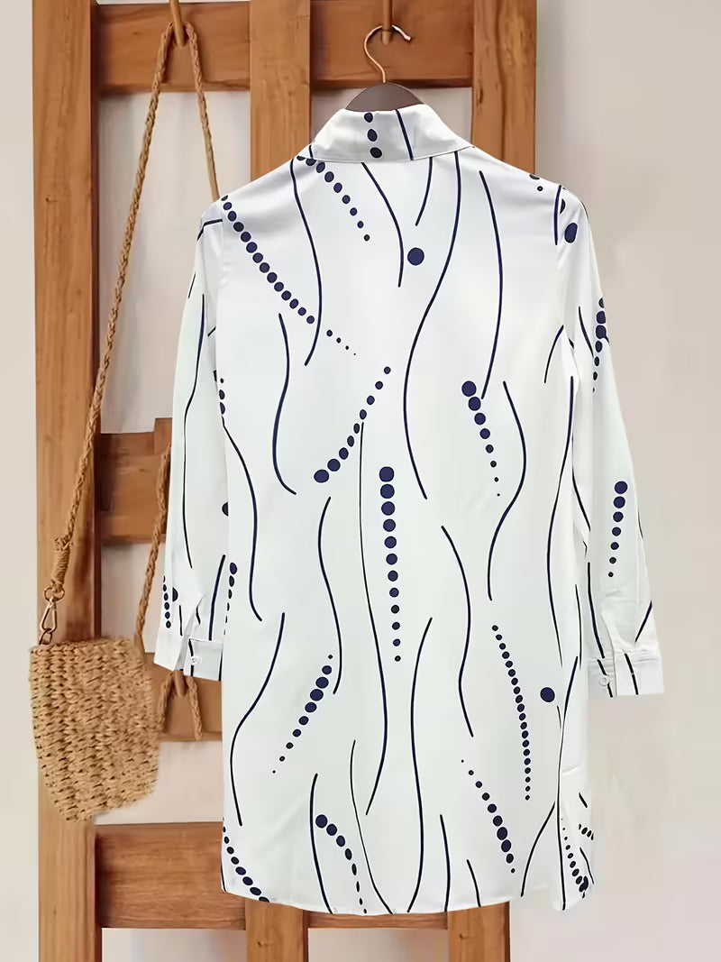 Belma – Modna Sukienka Koszulowa Zapinana Na Guziki