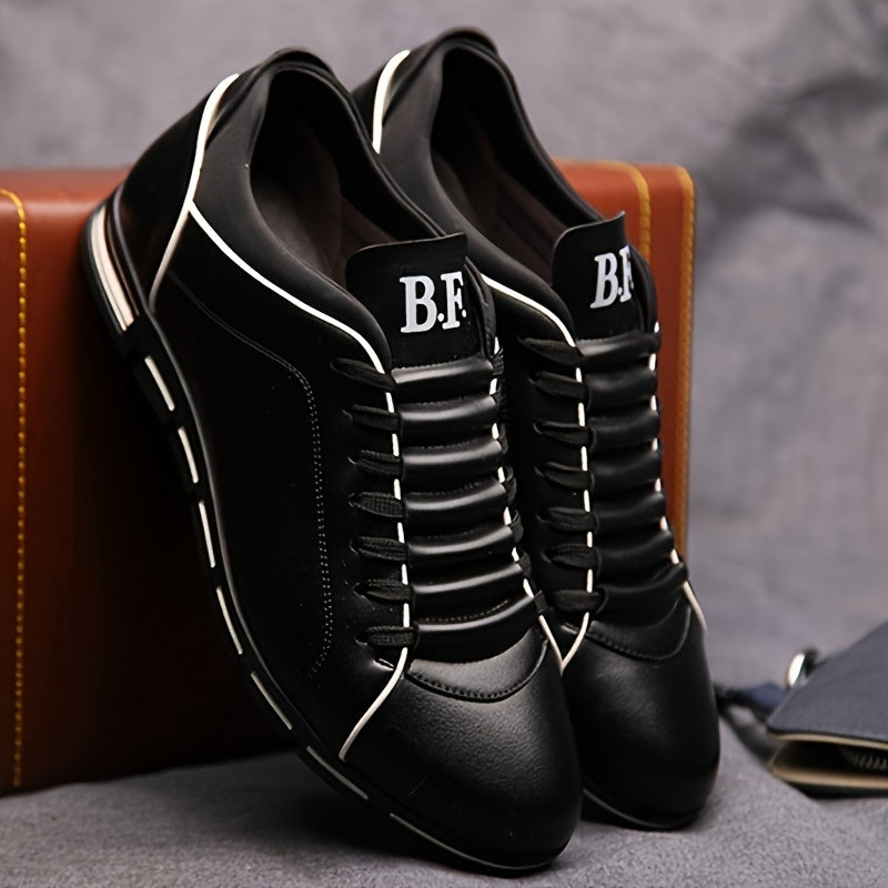 Ankan – Skórzane Sznurowane Trampki