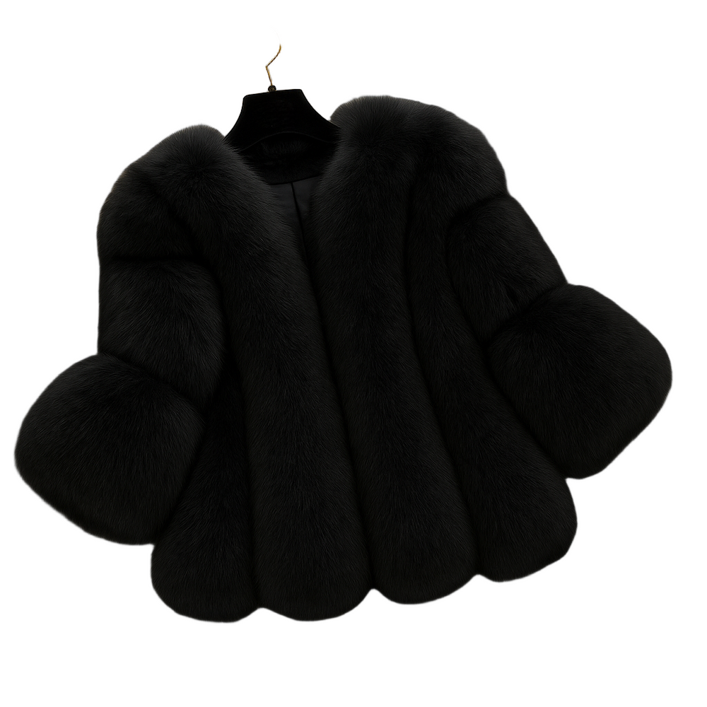 Caitlyn – Stylowa Kurtka Ze Sztucznego Futra