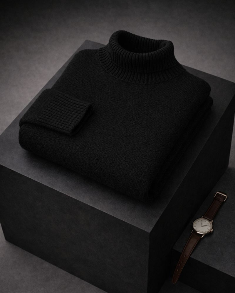 Daryana – Miękki Sweter z Golfem