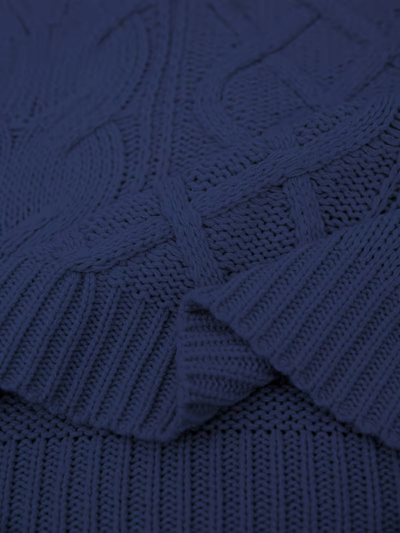 Elayra - Swobodny Luźny Sweter z Dzianiny