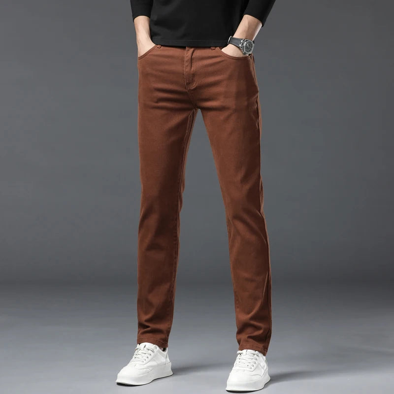 Chathura - Spodnie z Elastycznego Dżinsu