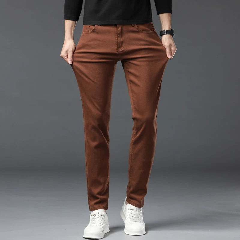 Chathura - Spodnie z Elastycznego Dżinsu