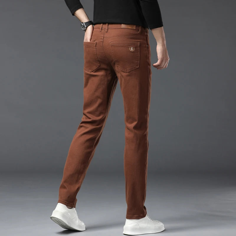 Chathura - Spodnie z Elastycznego Dżinsu