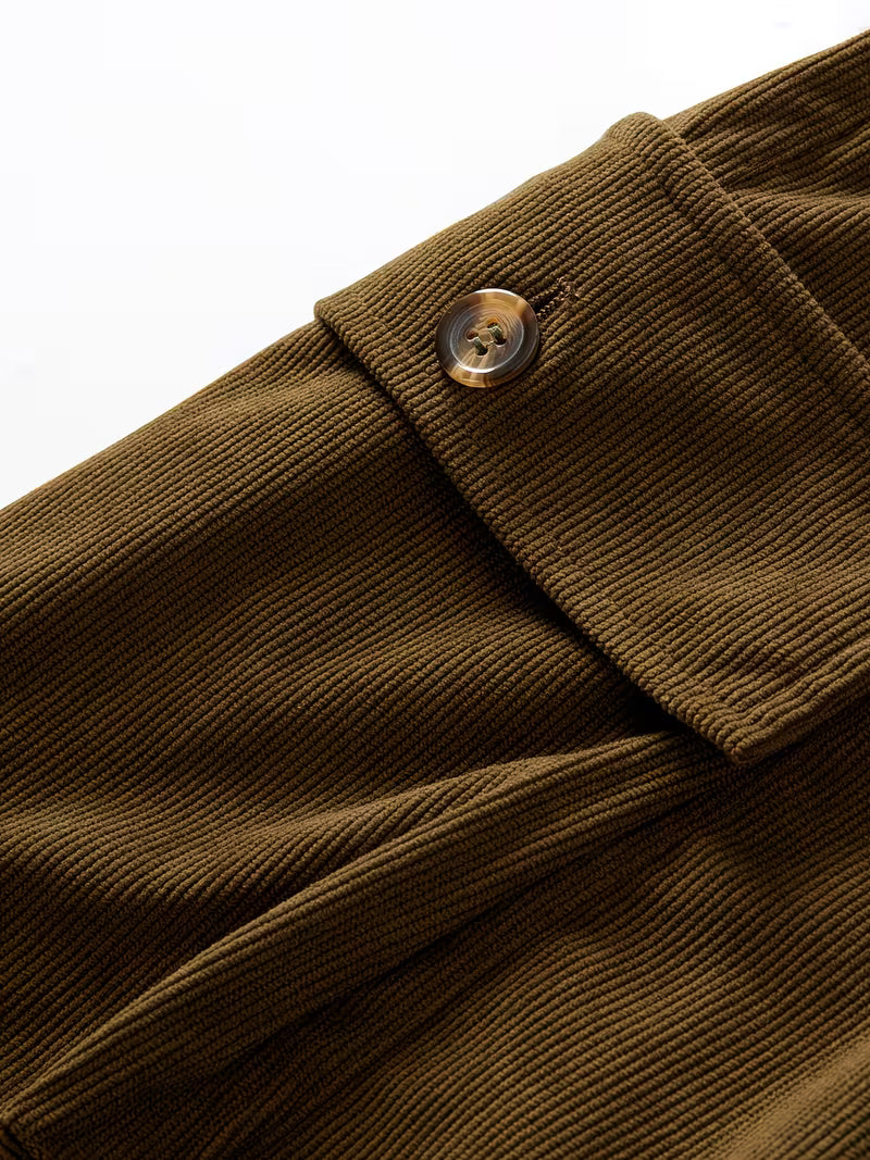 Jorit - Pantaloni Scurți ładunek Din Velur Cu Tesătură 3D