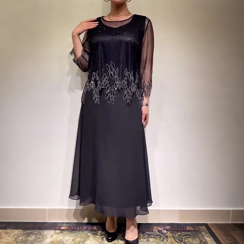 Eiriana – Elegancka Sukienka Midi