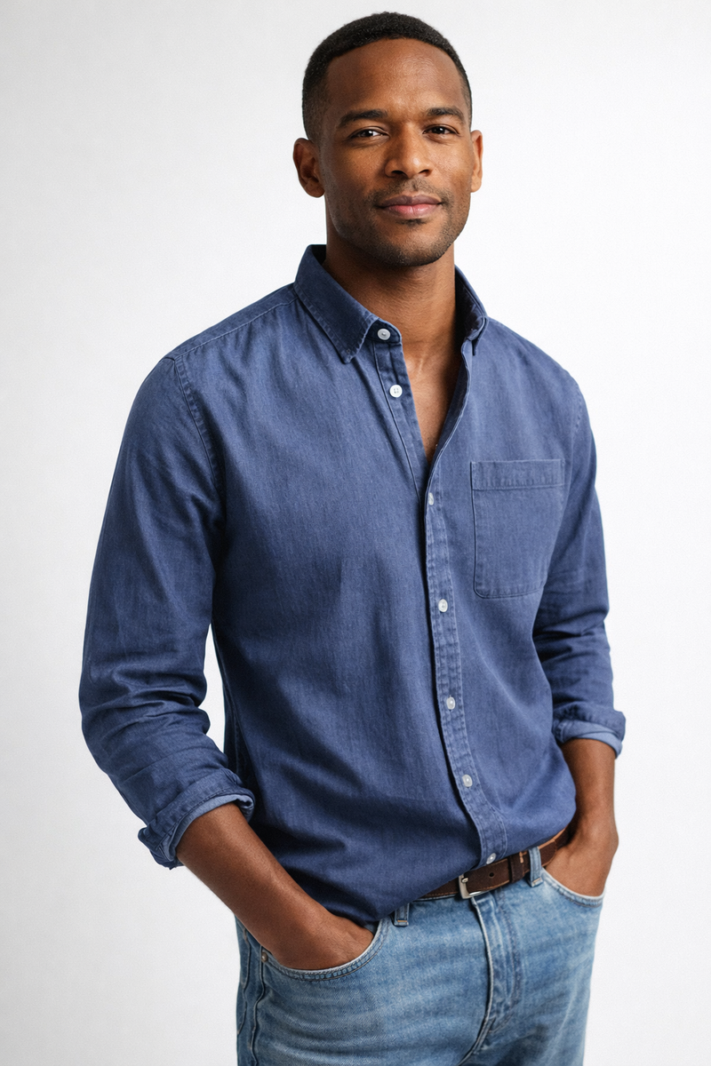 Bukayo – Koszula z Długim Rękawem Zapinana na Guziki