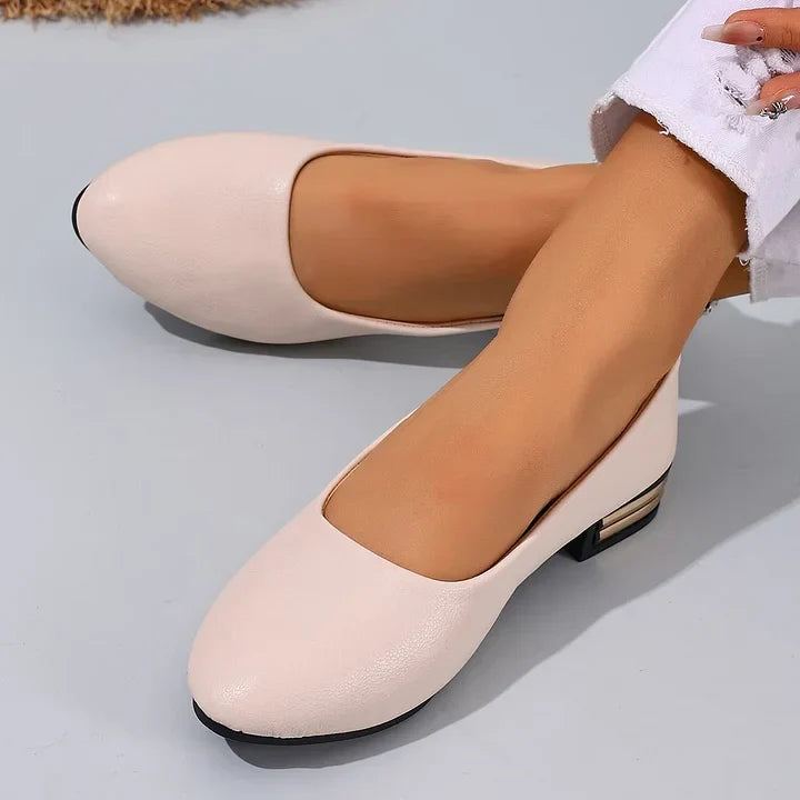 Kenzie - Leather Comfy Flat Loafers
