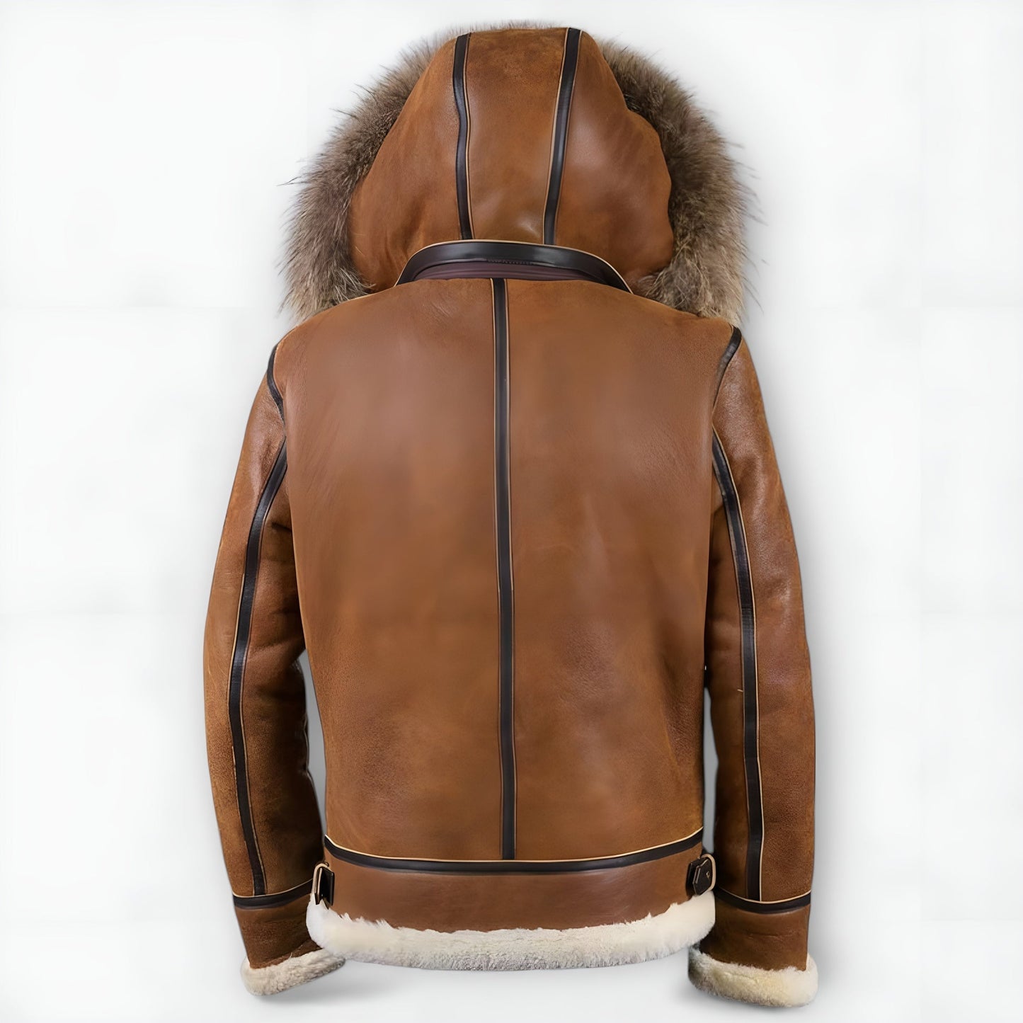 Grantham – Kurtka Bomberka z Futrzanym Kapturem