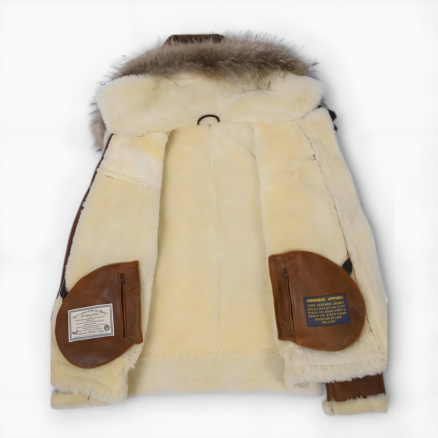 Grantham – Kurtka Bomberka z Futrzanym Kapturem