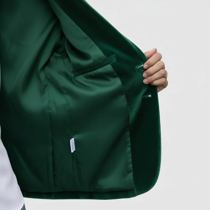 Dagmara – Jednowarstwowa Aksamitna Marynarka